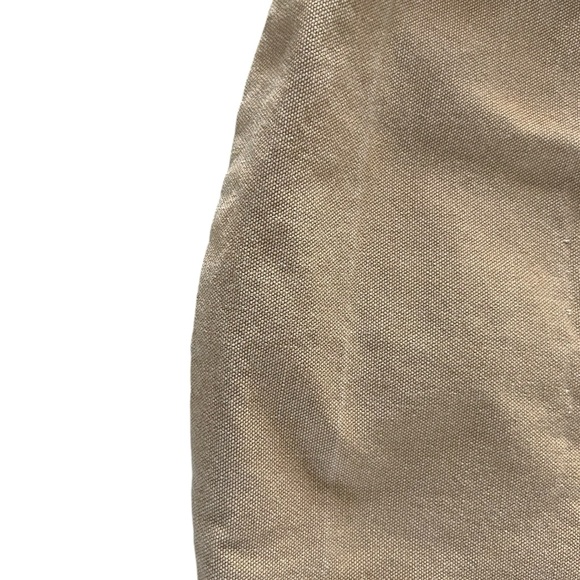 L L Bean Canvas Shirt Jacket Flannel Lined Work Tall - Picture 4 of 8